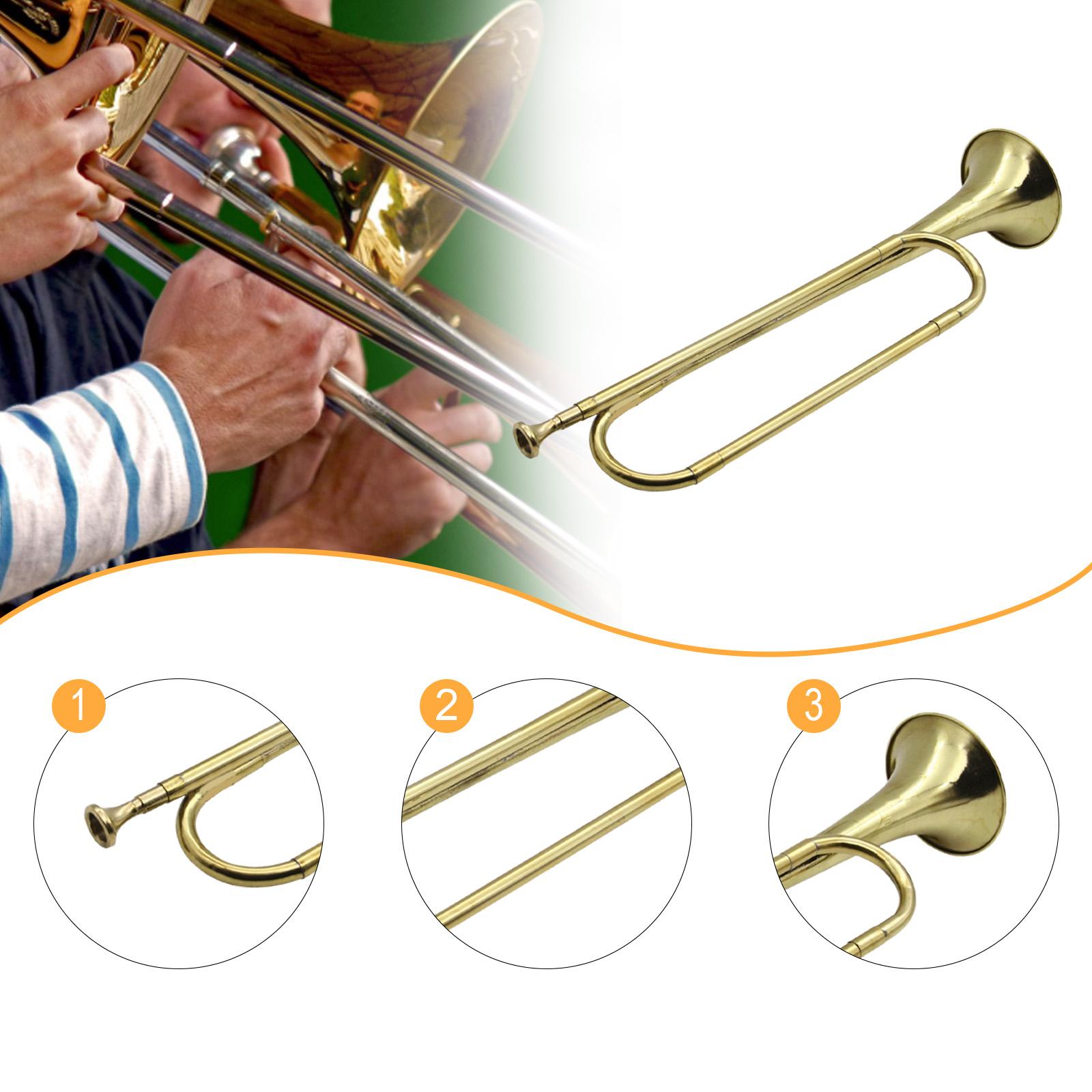 Brass Trumpet Bugle Music Inst - Musical Instrument Bugle recension och pris